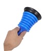 TEHAUX Plunger for Sink Drain Portable Unclogger for Small Spaces