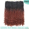Toniola Goddess Box Braids Crochet Hair 9 Packs 24 Inch