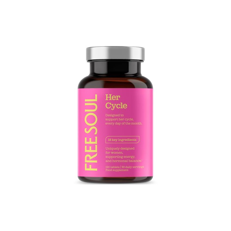 Free Soul Her Cycle | Hormone Balance Supplement | 120