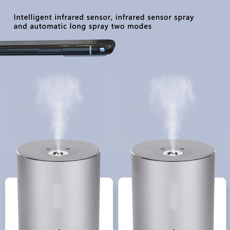 Alcohol Dispenser Automatic Touchless Sanitizer Sterilizer Spray with Charging Cable
