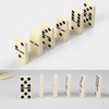 Domino Set for Adults, Double Nine Dominoes Set with Wooden