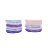 SAFIRIT Ligas para Cabello, Sets de Ligas Espiral Multicolor, Sin