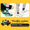 WeciBor 5 Pairs Men's Funny Colourful Casual Novelty Combed Cotton