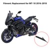 3K Carbon Fiber Motorcycle Chain Guard Cover Shield Protector Replacement