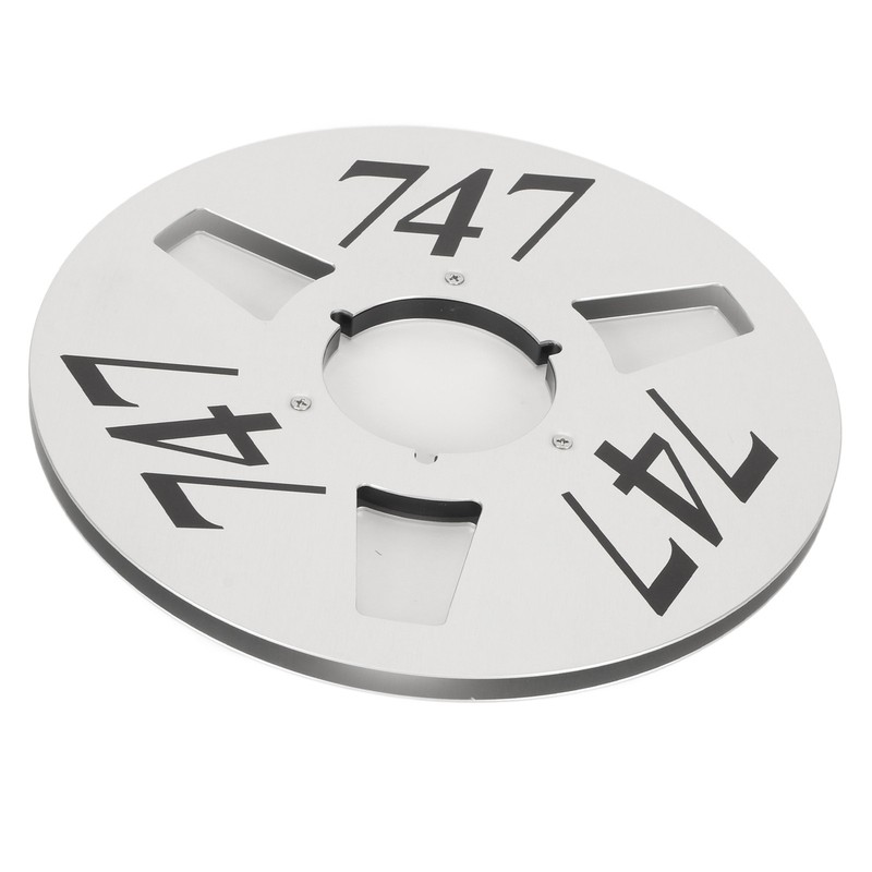 1/4 10.5 Inch Empty Tape Reel 3 Hole Aluminum Alloy