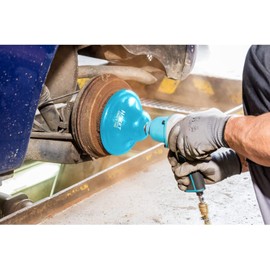 HAZET Wheel Hub Grinder 4960V-160/2 I 2-Piece for Car Wheel Hubs up to 160 mm I Quick and Easy Cleaning of Rust and Dirt on Wheel Hubs and Brake Discs