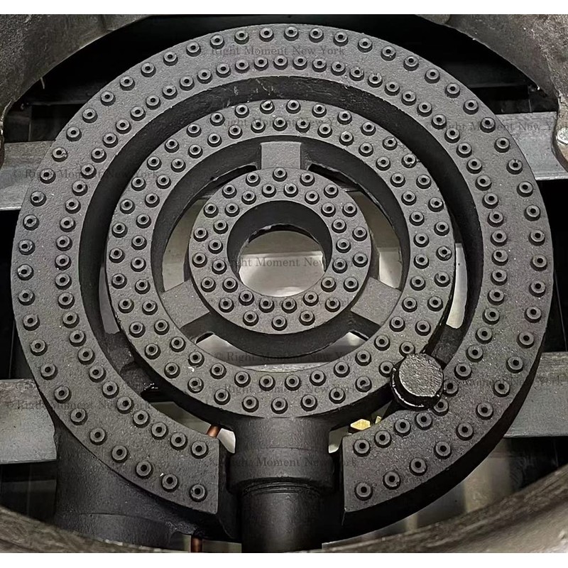 12 Inch Three Ring Burner (Natural Gas) (110.000 BTU)