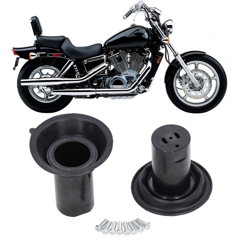 Pair Carburetor Plunger Diaphragm Membrane Rubber Replacement for Shadow 1100