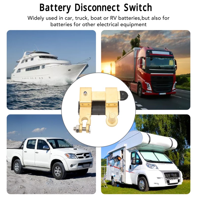 11mm Top Post Negative Battery Disconnect Switch 12V 24V Battery