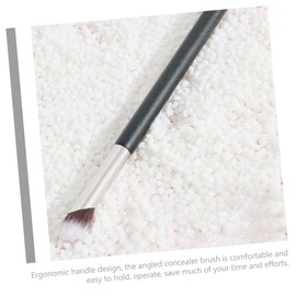 VICASKY Round Head Concealer Brush for 1-Piece Makeup Tool for Dark Circles and Blemishes Angled Design for Precision Application for Women