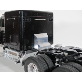 Tamiya King Hauler Globe Liner Custom simulate of Rear Rail Tool Box Tamiya 1/14 Semi King Grand Hauler Tractor