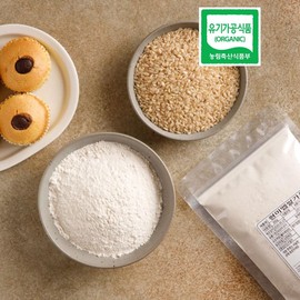 Ssarijae Organic Dry Rice Powder [Brown Rice Non-glutinous Rice Powder 300g] Baking Vegan Dishes / 싸리재 유기농 건식 쌀가루 [ 현미 멥쌀가루 300g ] 베이킹 비건요리