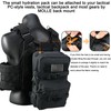 Tactical Mini Molle Hydration Pack,Molle Hydration Carrier with US Flag