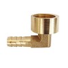 Brass Barb Hose Fitting, Elbow Pipe Connector Hose Barb to