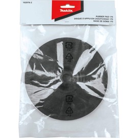 Makita 192978-2 7" Rubber Backing Pad, Black