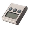Digital Cooking Thermometer Timer LCD Display ℃/℉ W/Probe for Barbecue