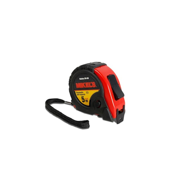 MIKELS FM-5M Flexómetro Anti-Impacto 5 mts
