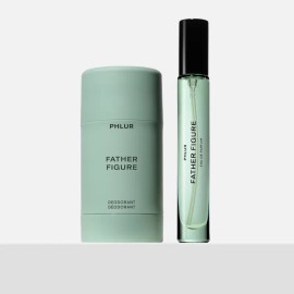PHLUR Father Figure Layering Duo – Deodorant & Perfume Fragrance Set with Fresh Fig Scent & 48-Hour Odor Protection