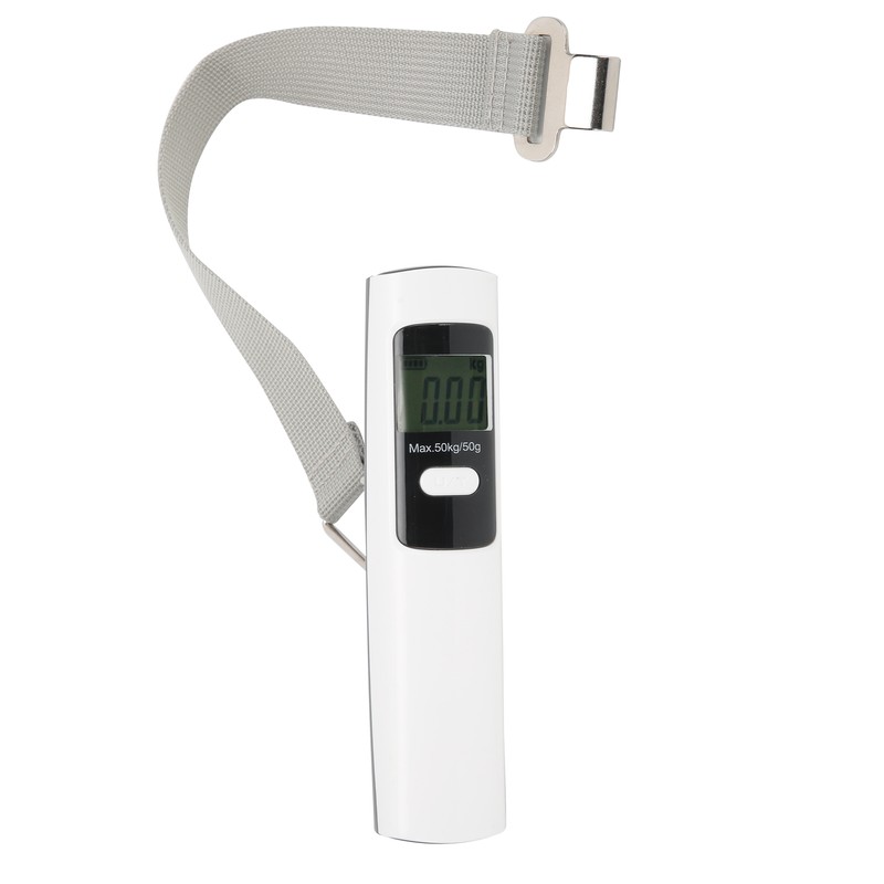 Pocket Scale with LCD Display Battery Free Portable Luggage Scale