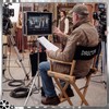 Irenare 2 Set Directors Chair Canvas Replacement Black Movie Chair