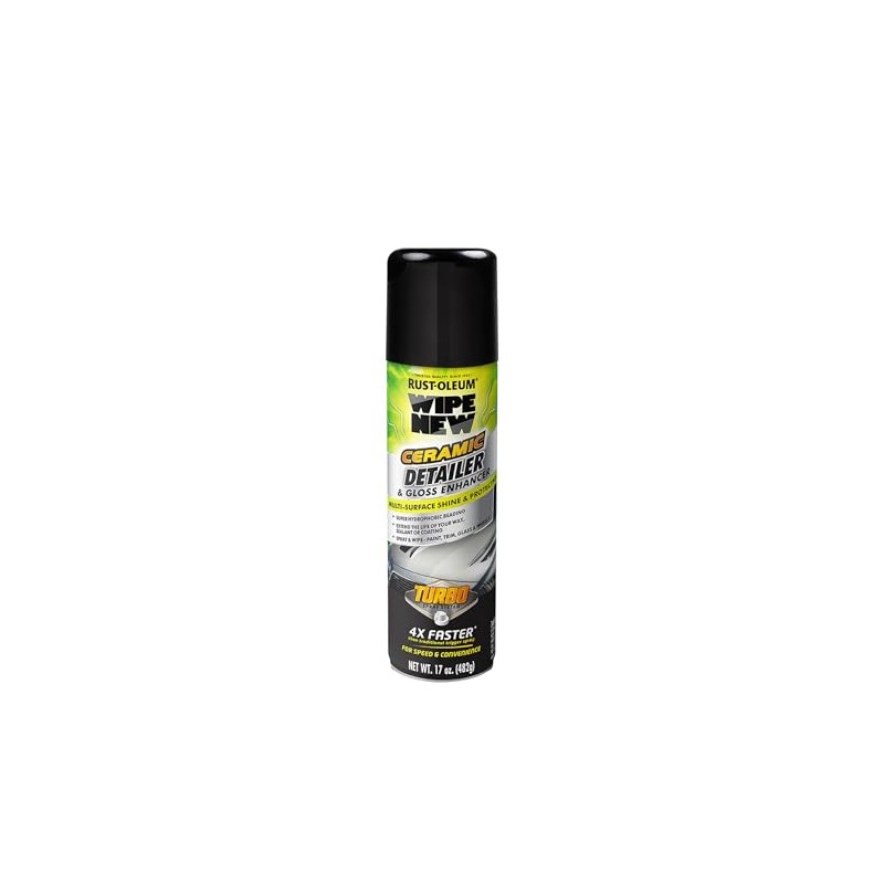 Wipe New Rust-Oleum 393327 Ceramic Detailer and Gloss Enhancer Turbo