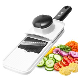 ZHANG XIAO QUAN SINCE 1628 3-in-1 Multi Handheld Mandoline Slicer Stainless Steel Blade, Comfort Grip, Safety Features, Easy to Clean, Ideal for Speedy Slicing of Fruits and Vegetables