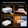 YuanLey 5 Port PoE Extender Gigabit with 4 PoE Out,