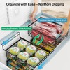 iSPECLE Freezer Organizer Bins for 10 to 20 Cu.Ft, 2