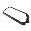 Silscvtt Front Upper Grille Outer Frame Surround Matte Black Replacement