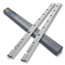 POWERTEC 12-1/2 Inch Planer Blades for DeWalt DW733 Planer, Replacement for DW7332 Planer Knives, Set of 2 (12809V)