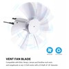 Carvmpin 2 Pack 6“ Replacement White Vent Fan Blades for