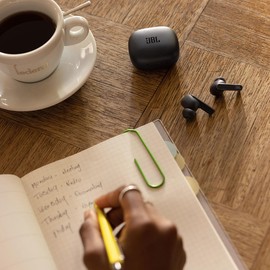 JBL Live Pro 2 - True Wireless Noise Cancelling Earbuds, up to 40 Hours of Playback with Wireless Charging, 6 mics for Perfect Calls, Touch & Voice Control, IPX5 Water Resistant (Black)