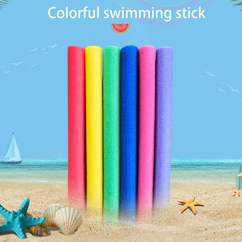 2 Pcs Pool Noodles with 2 Connectors 59 Inch Hollow
