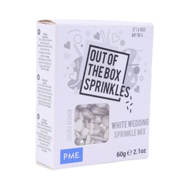 PME Out the Box Sprinkle Mix, White Wedding
