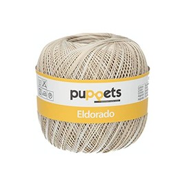 Puppets 4578012-00122 Crochet Yarn, 100% Cotton, 122, One Size, 52 g