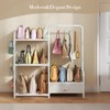 Purse Organizer for Closet, with Bottom Drawer, Extra Large Capacity