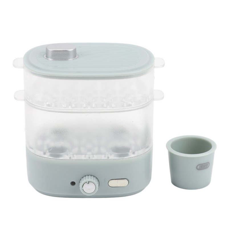 Dollhouse Egg Steamer Model Versatile Exquisite Look Miniature Simulation Electric