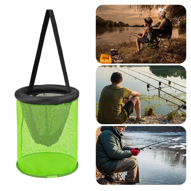 Crab Basket | Foldable Crayfish Storage Cage - Portable Floating