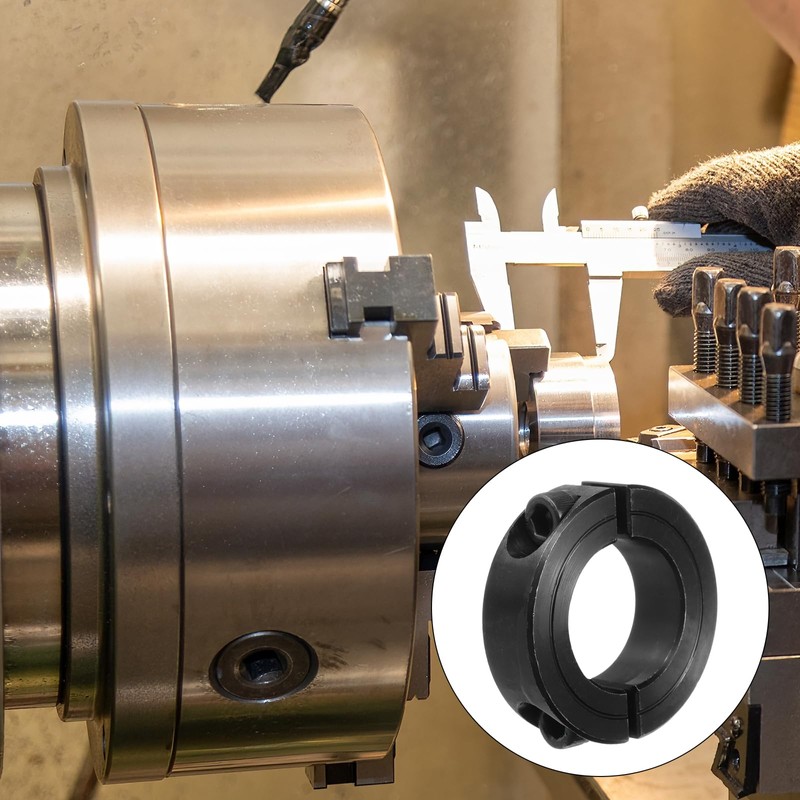 QUARKZMAN Wave Ring 1 1/8 Inch Bore Double Split Carbon