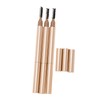 Beavorty 3pcs double ended eyebrow pencil Brow Pencil Brown eyebrow
