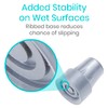 Vive Walking Cane Tips 2 Pack (3/4 Inch) - Non-Slip