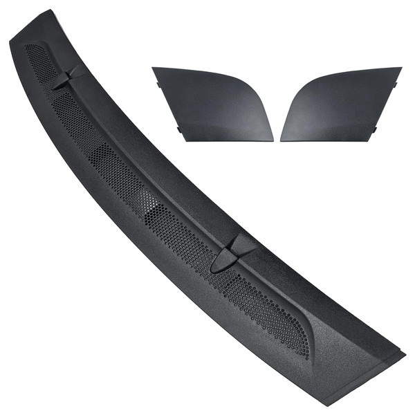 MOTOALL A1698360018 Hood Vent Cover Grille Set 3 Pcs Fit