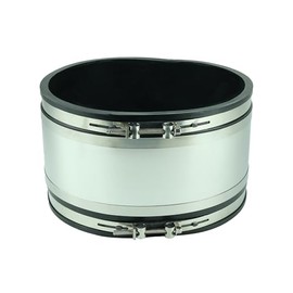 Fernco 5056-88RC 8" Shielded Below Ground Sewer Pipe Coupling for Cast Iron, Plastic or Steel to Cast Iron, Plastic or Steel Plumbing Waste Connections