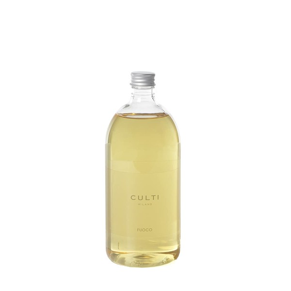 Culti Milano Nachfüllflasche Fuoco mit einem Volumen von 1000 ml und der Duftnote Gewürze und Patchouli, RE CULTI-1000-FUOCO