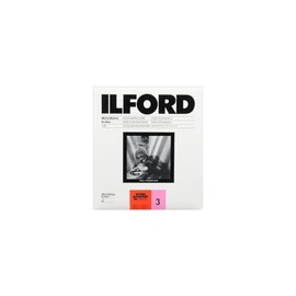 Ilford Ilfospeed RC Deluxe Resin Coated Black & White Enlarging Paper - 8x10-25 Sheets - 1M - Glossy Surface - Grade 3 - for Commercial, Press, Industrial, Advertising, and Display Work