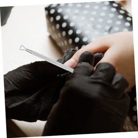 WOONEKY Ergonomic Nail Art Cuticle Pusher Nail Dead Skin Removal Tool for Home