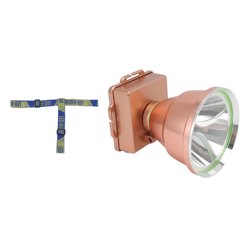 LED Torch Headlamp High Light Beam USB Charging 4800MAH Miner