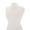 Pernille Corydon Gold Mini Coins Necklace Brushed Surface Link Chain