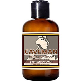 Caveman Beard Wash and Shampoo - Drunken Caveman, Bay Rum - No. 1 Men's Beard Wash (8oz)