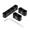 12 Piezas Separadores de Cable de Bujías Aleación de Aluminio